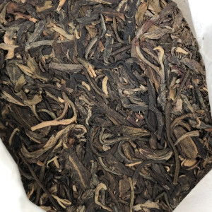 Шен пуэр Bang Zhang Бань Джанг блин 2017 года 357 г. Photo 3